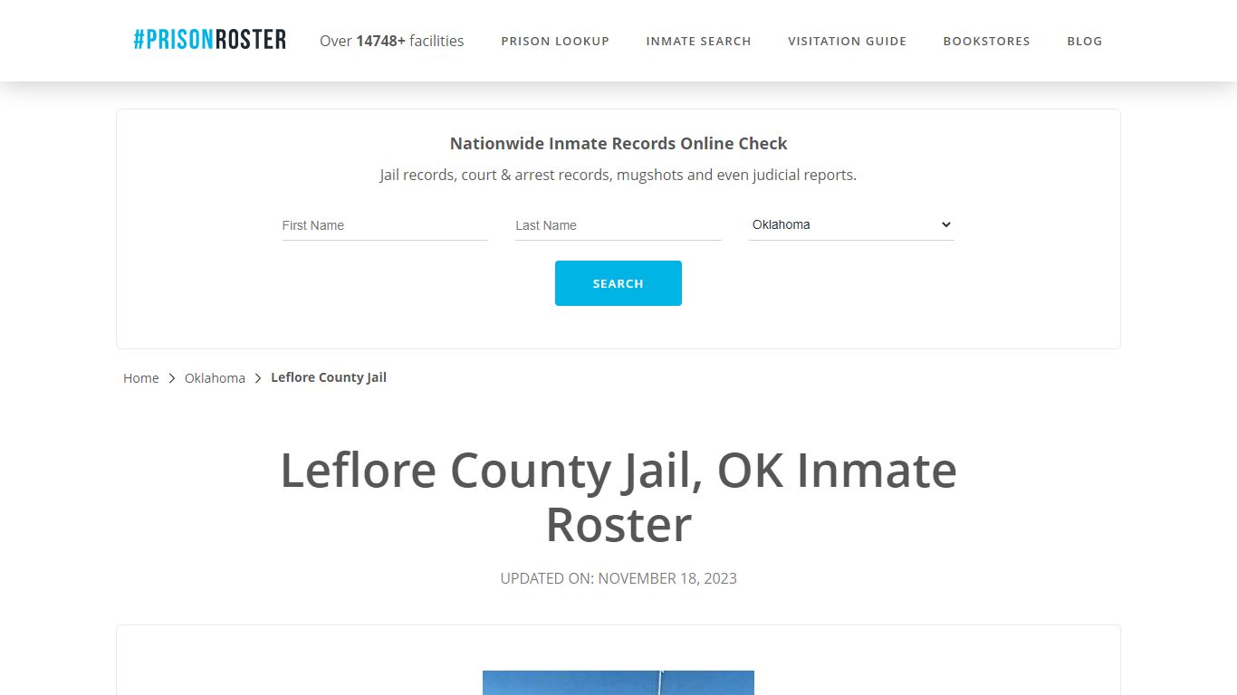 Leflore County Jail, OK Inmate Roster - Prisonroster